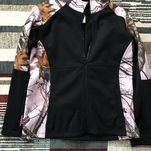 Fitted Casual Yukon Gear ‘Mossy Oak’ Camo Jacket